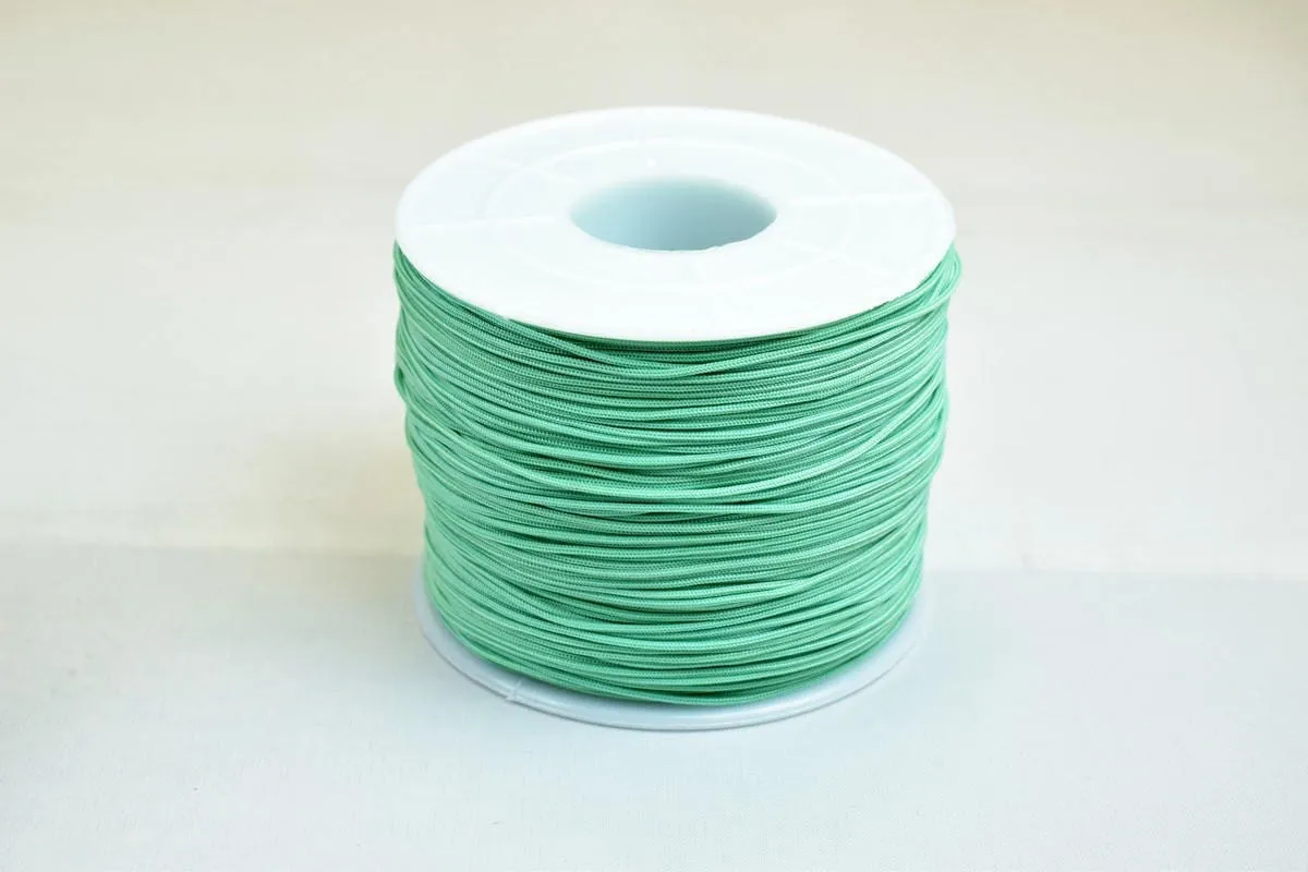 0.8mm Knot Nylon Cord Shamballa Macrame Beading Kumihimo String 100 Meters Cord Knot Shamballa Macrame Bead Beading Size 0.8mm Thread Cord