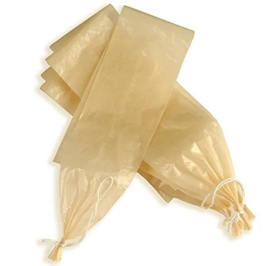 2 1/2" X 20" Clear Fibrous Casings - 25 Count