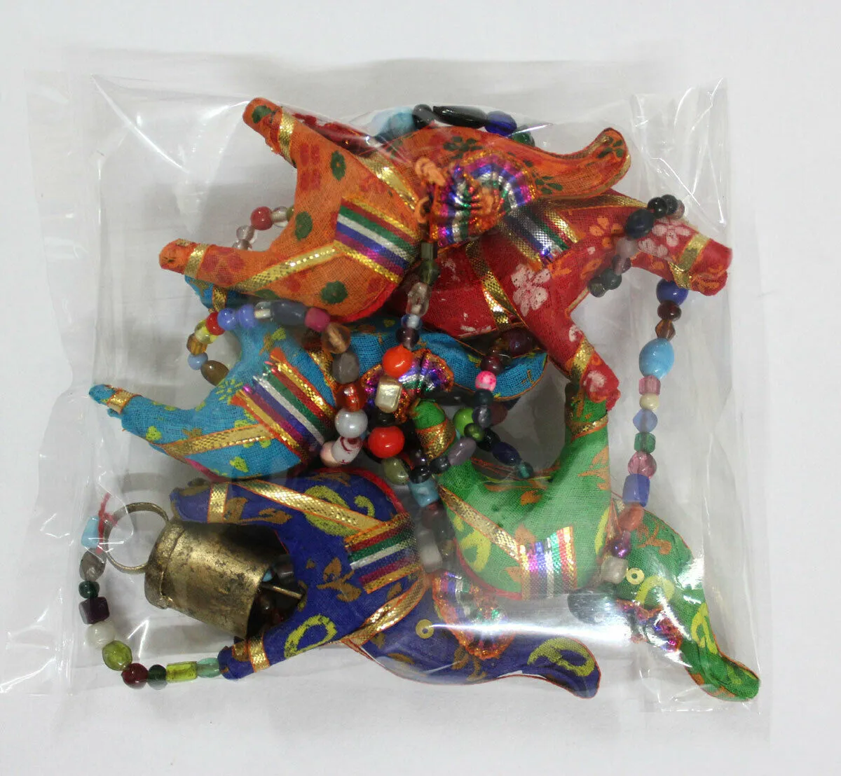5 Fabric Elephant Door Hanging Traditional Indian Decor Home Ornaments Wholesale Lot