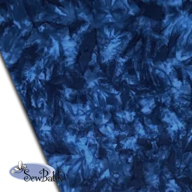57" Batik Canvas (5oz) - Hand Dyed - Twilight Blue
