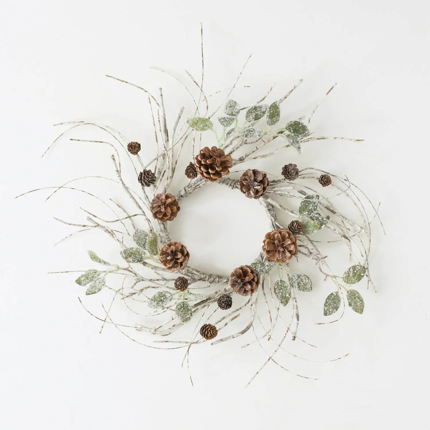 6.5" Birch/Leaf/Pinecone Ring