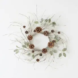 6.5" Birch/Leaf/Pinecone Ring