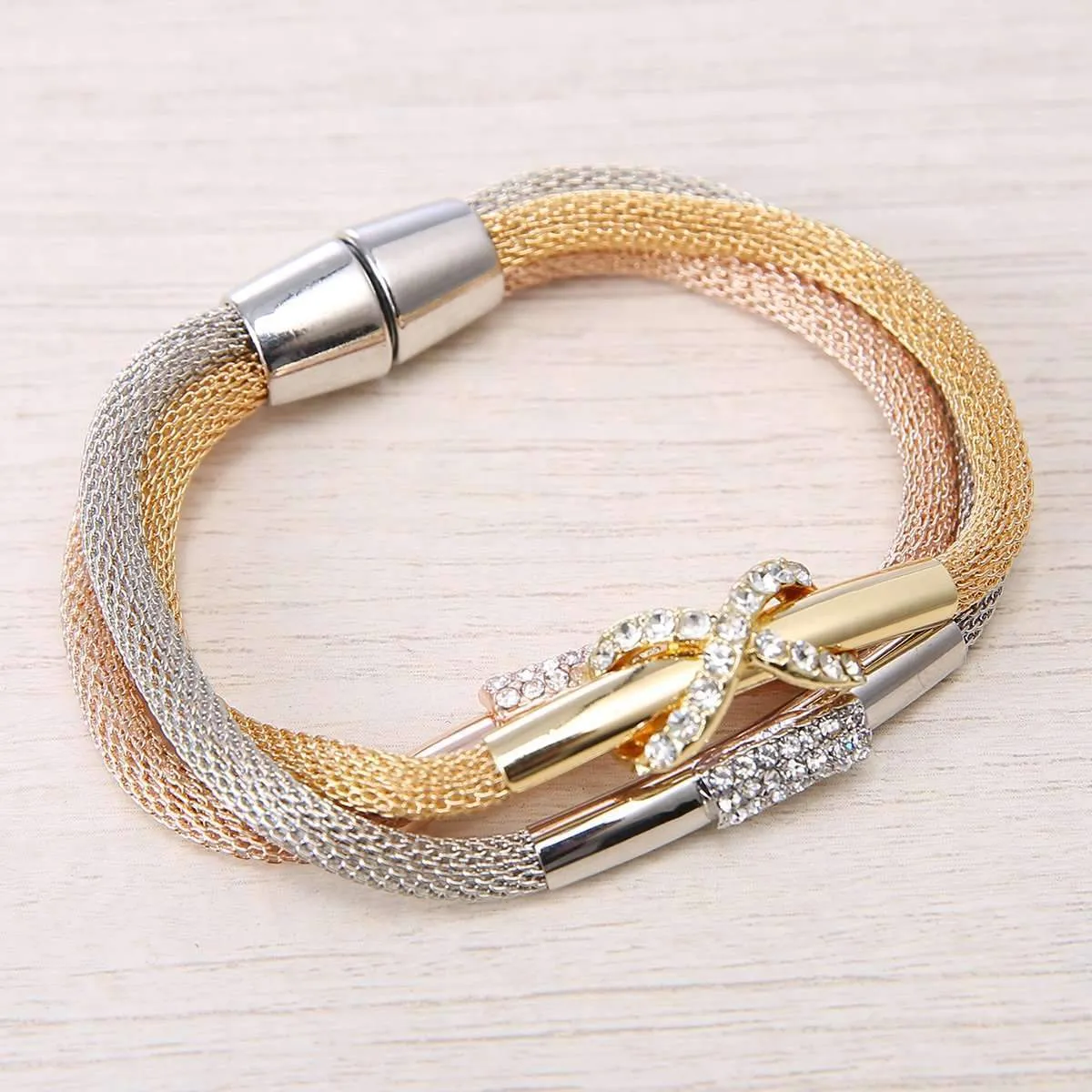 Abasi Layered Harp String Bracelet Test