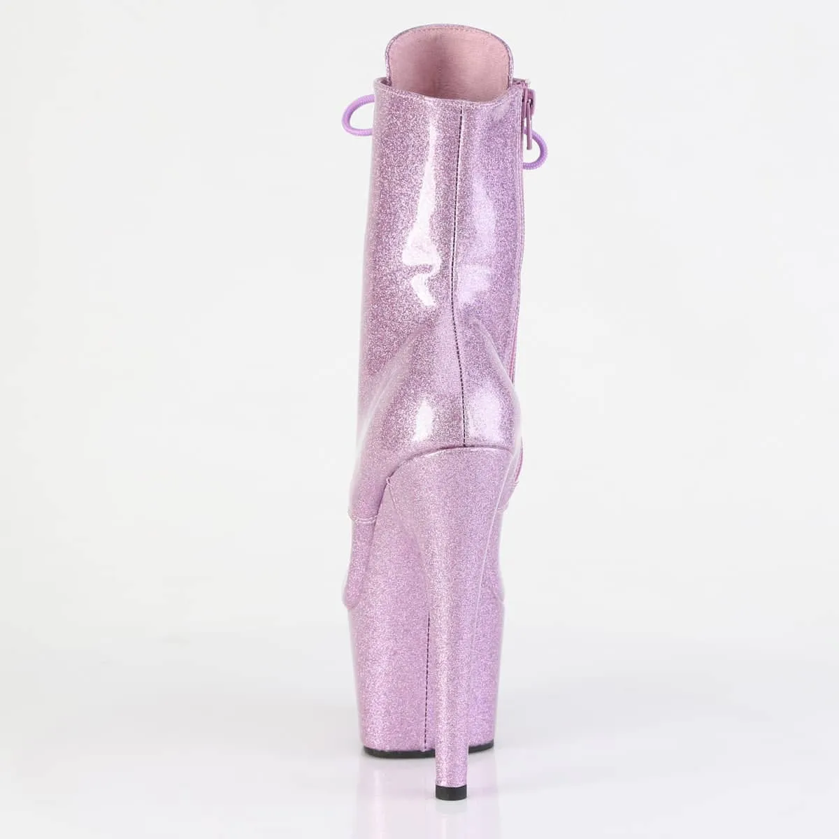 ADORE-1020GP Purple Glitter Calf High Boots