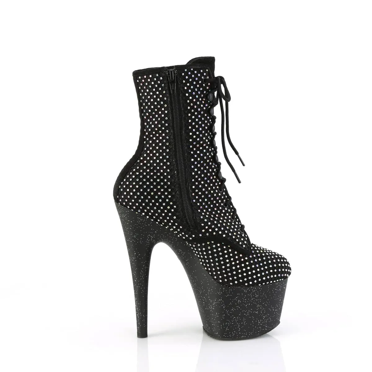 ADORE-1020RM Lace-Up Mesh Ankle Boot