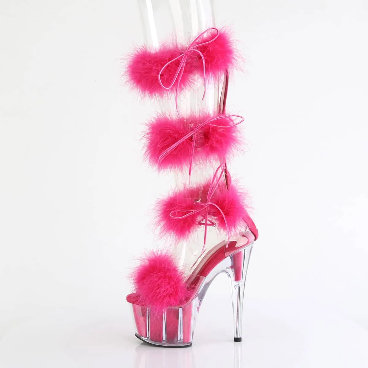 ADORE-728F Knee High Peep Toe High Heel