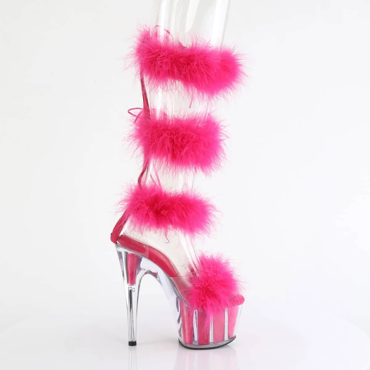 ADORE-728F Knee High Peep Toe High Heel