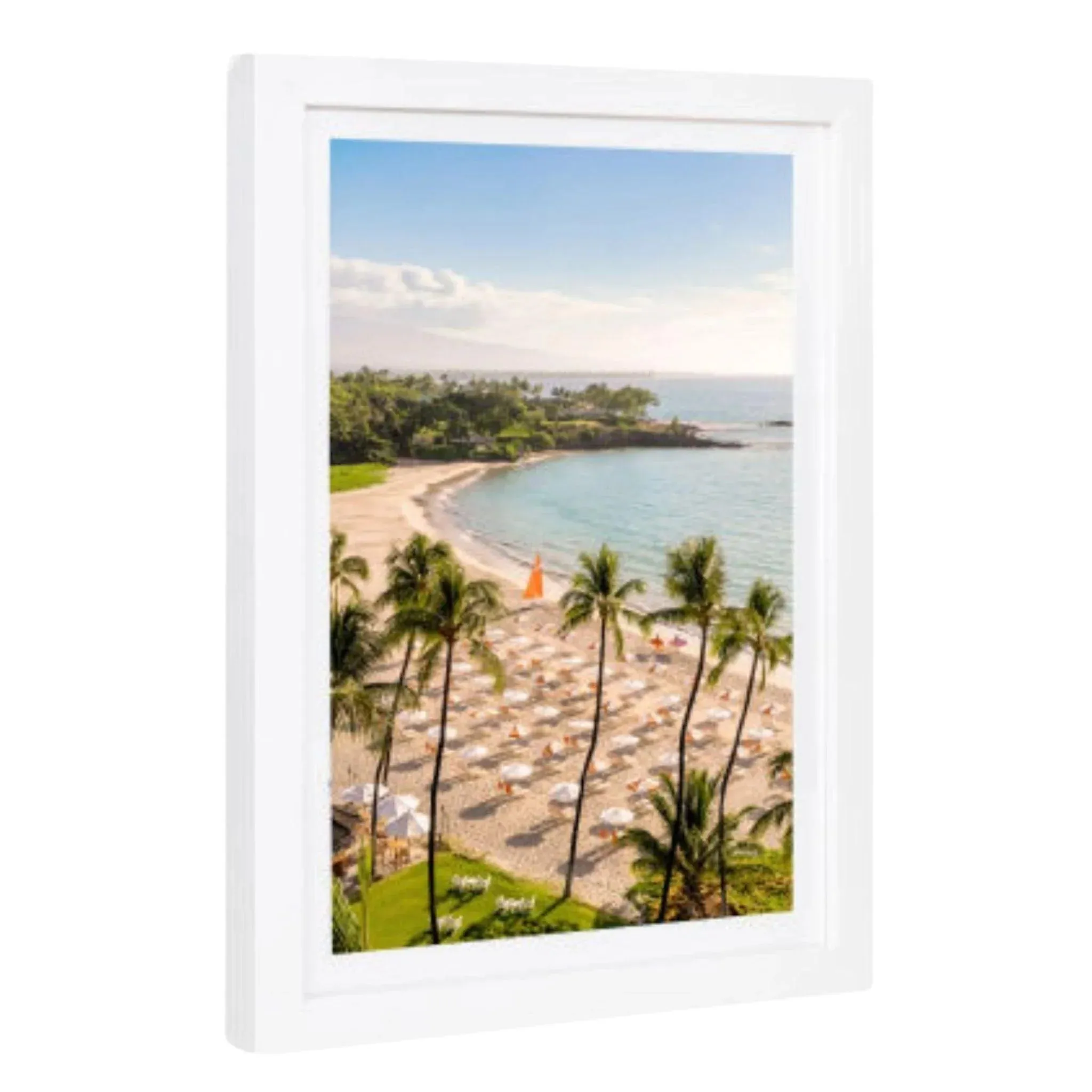 Afternoon Stroll Vertical, Mauna Kea Mini Framed Print by Gray Malin