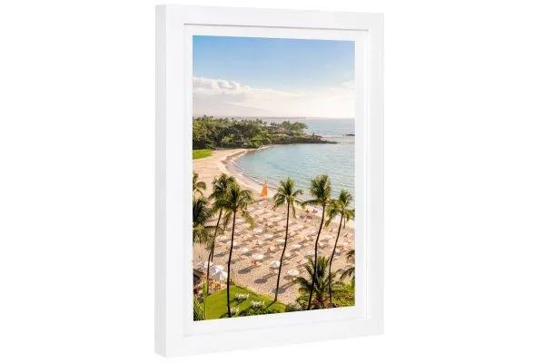 Afternoon Stroll Vertical, Mauna Kea Mini Framed Print by Gray Malin