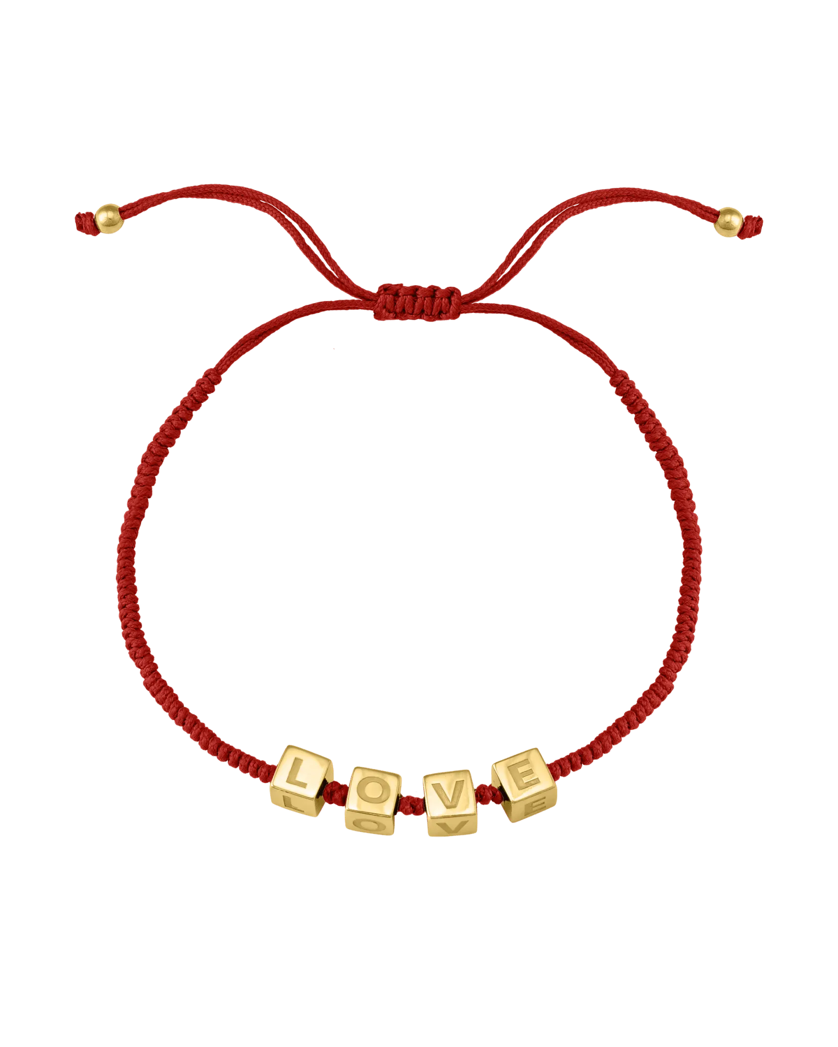 Alpha Block Bracelet - 18K Gold Vermeil