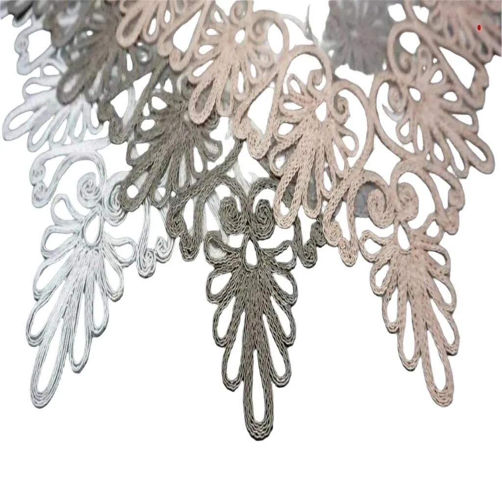 Angel Whisper Napkin Set, Lace & Tulle Napkin Set, Nightstand, Dresser or Mantle Decoration - 2pc Set