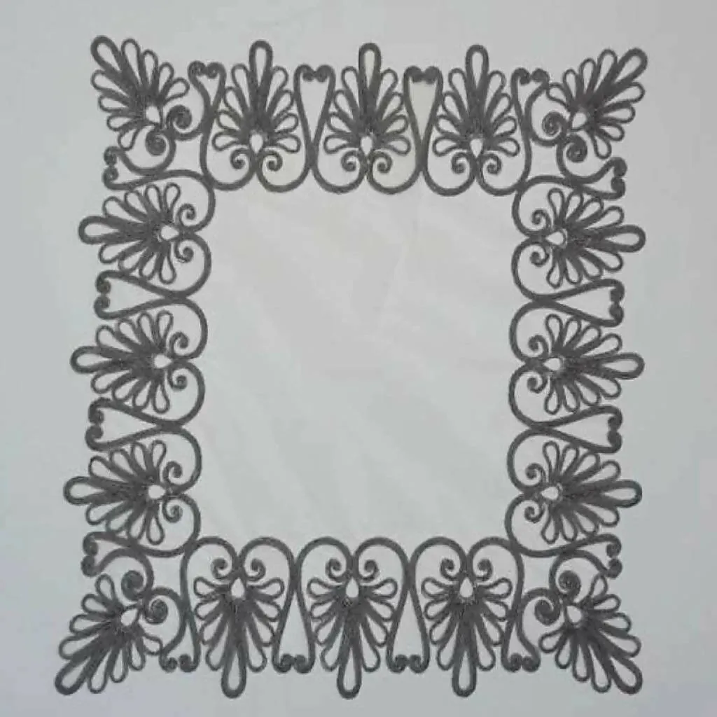 Angel Whisper Napkin Set, Lace & Tulle Napkin Set, Nightstand, Dresser or Mantle Decoration - 2pc Set