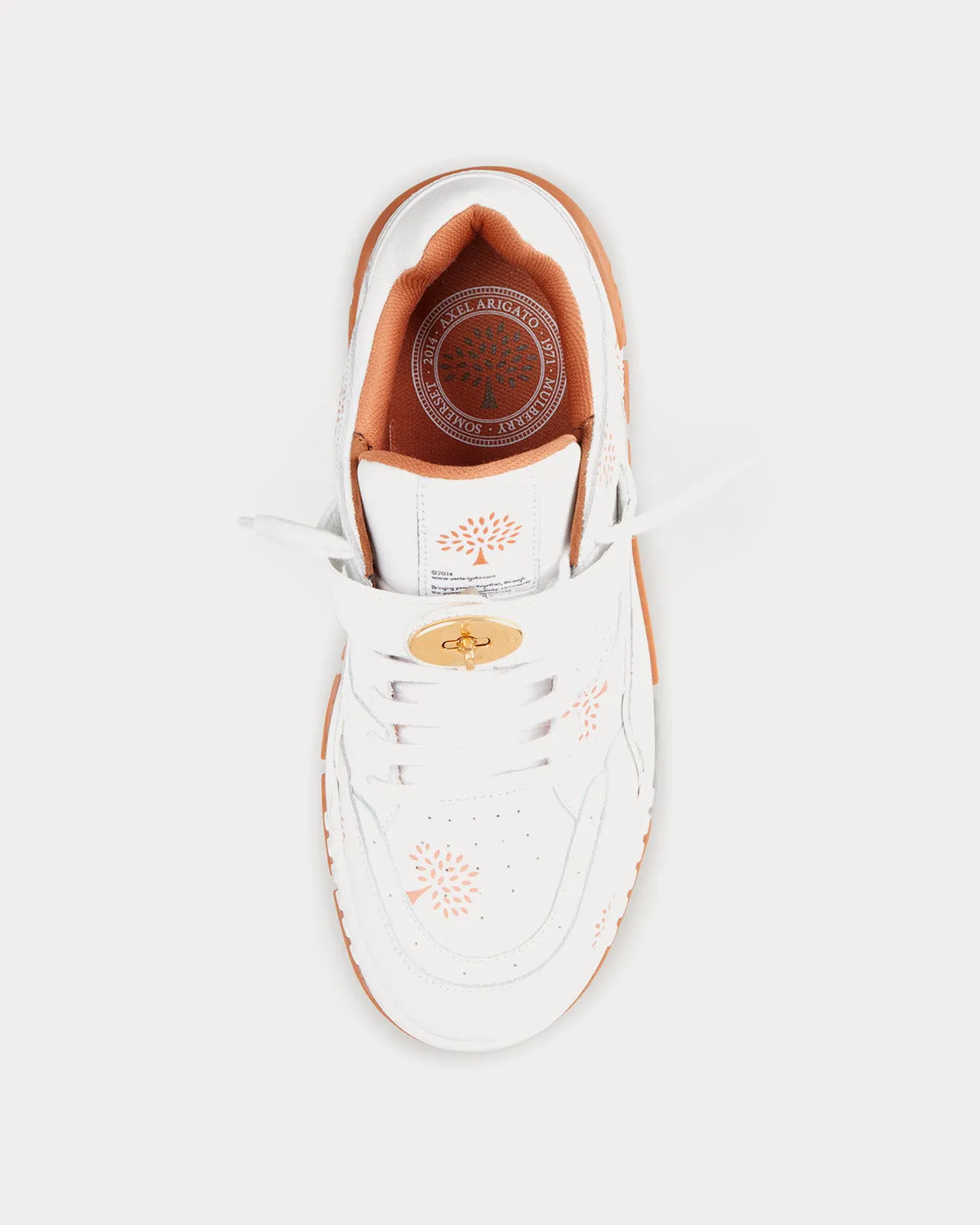 Area Lo White / Gum Low Top Sneakers