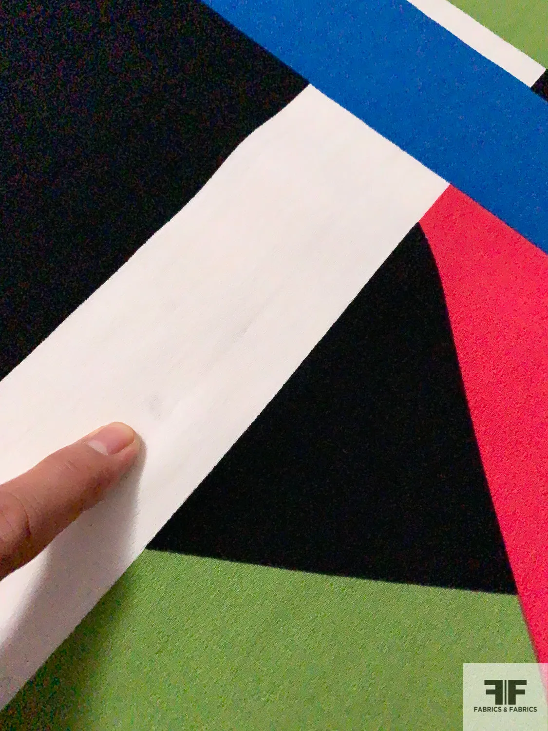 Art Collector Stretch Cotton with Noil Finish - Multicolor