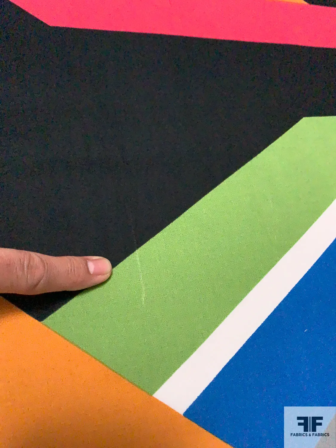 Art Collector Stretch Cotton with Noil Finish - Multicolor