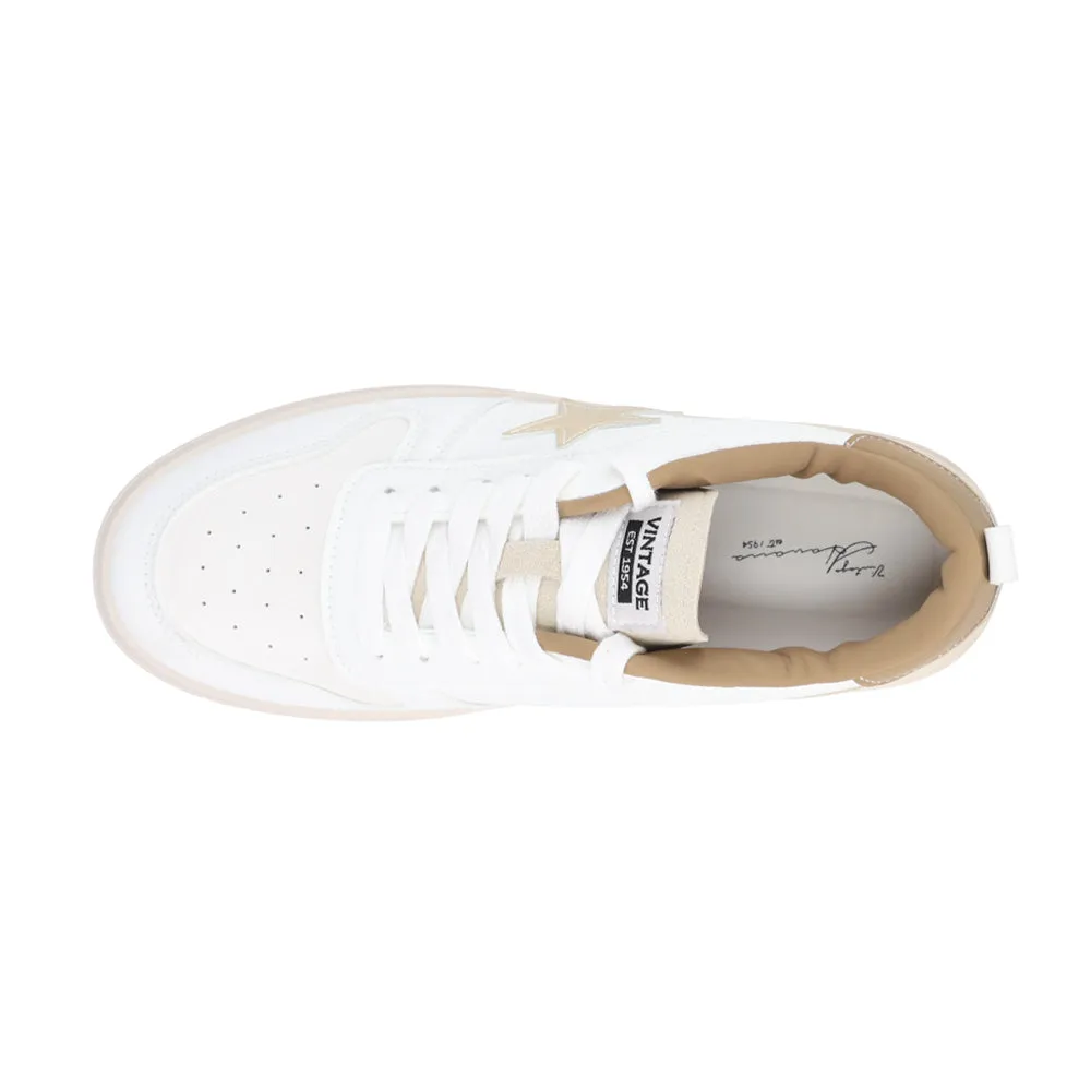 Aura Metallic Platform Lace Up Sneakers