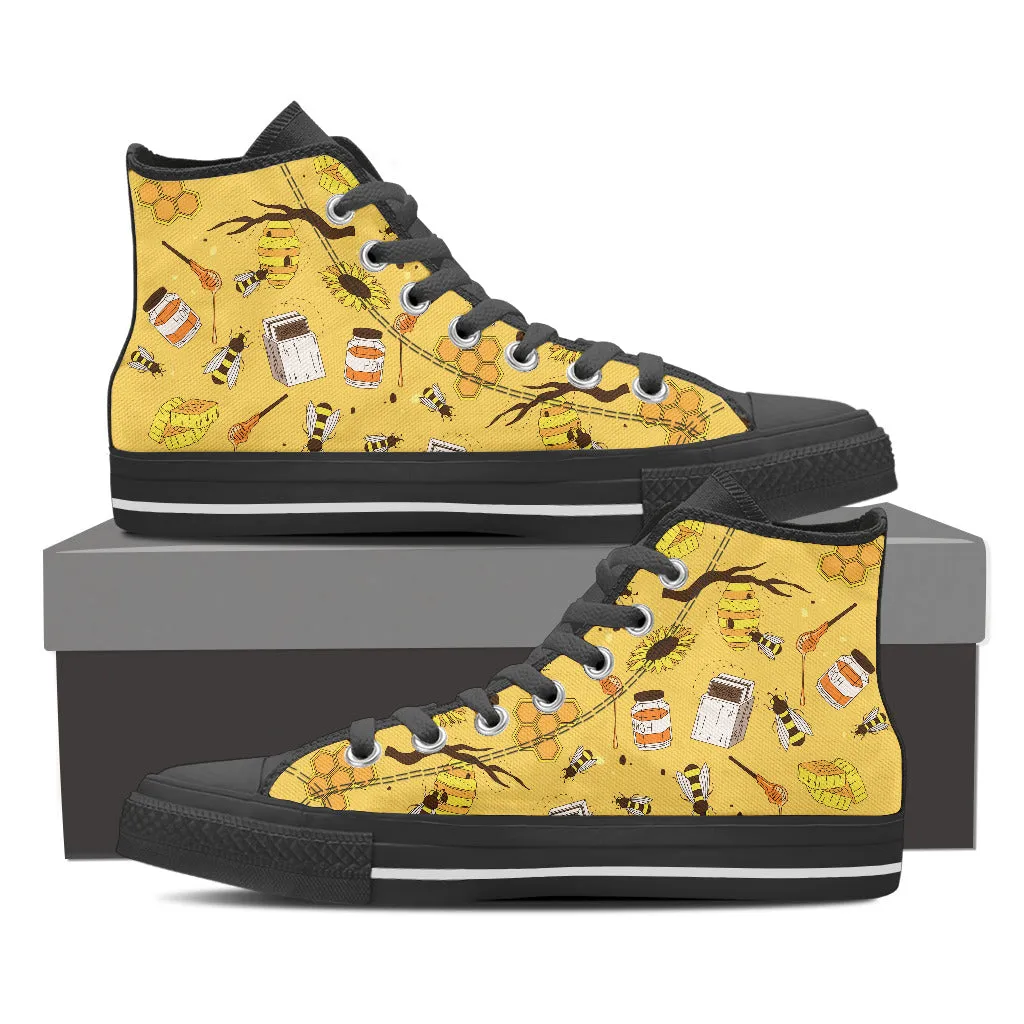 BEE KEEPER WOMEN HIGH-TOP - FREE SHIPPING WORLDWIDE