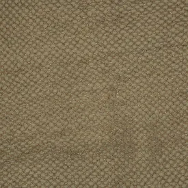 Beige Crystal Embroidered Net Fabric