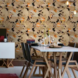 Birds Of Happiness Wallpaper - Set of 3 Rolls - MINDTHEGAP
