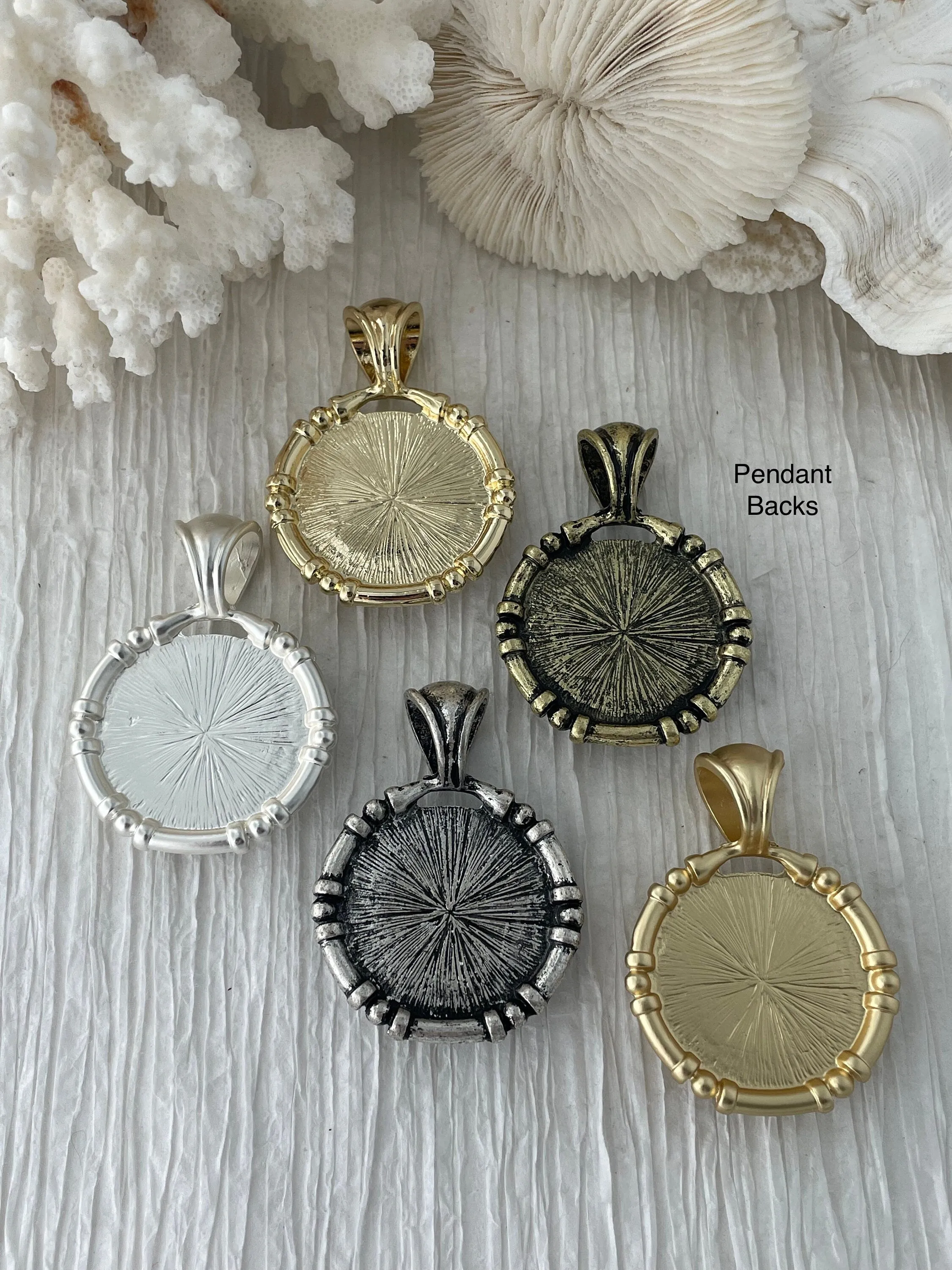 Black Agate Stone Pendant with Bezel, Natural Stone Cabochon, in a variety of patterns,5 bezel colors, Natural Stone Pendant, Fast Ship.