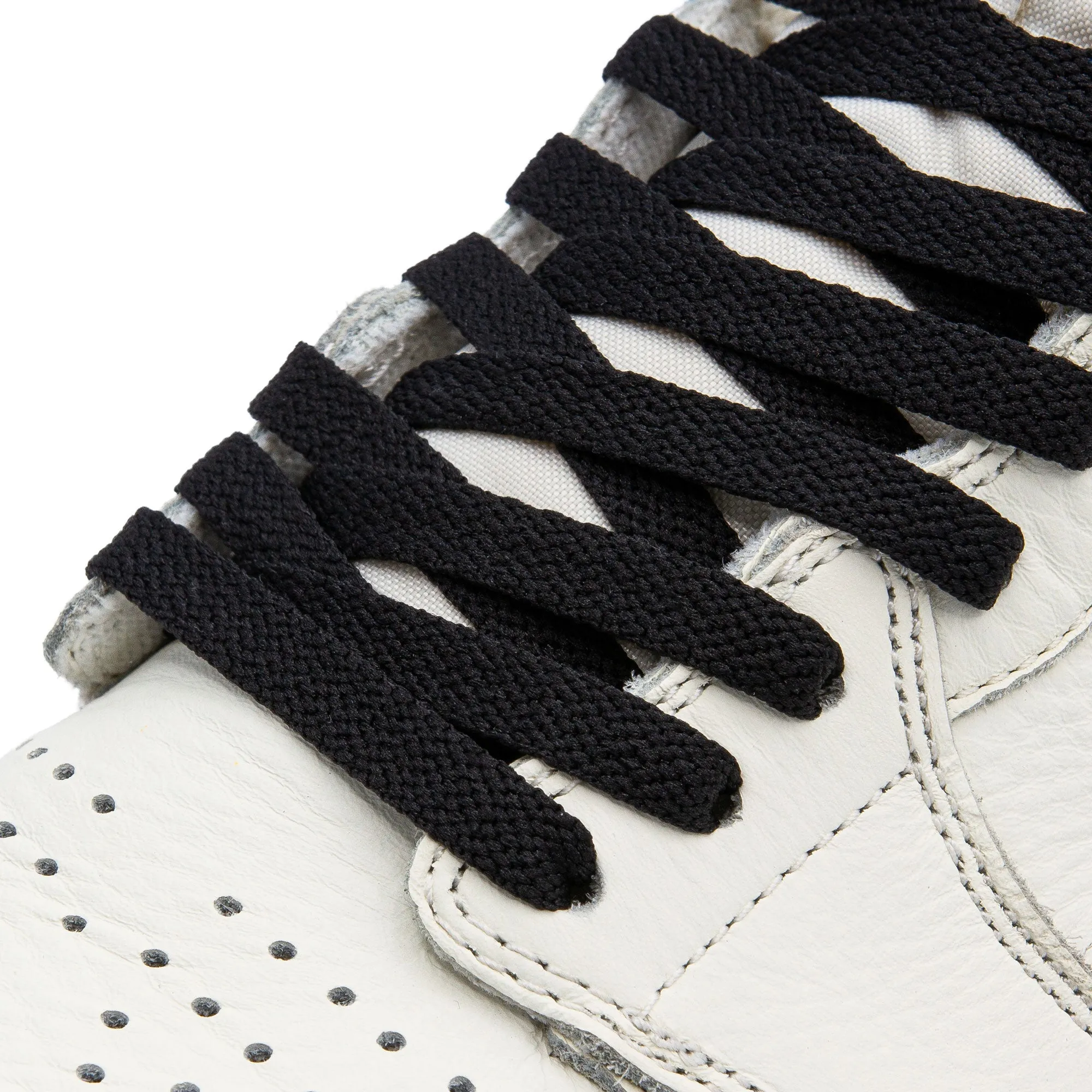 Black Jordan 1 Replacement Shoelaces