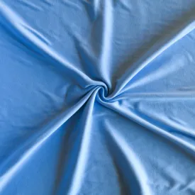 Blue Bird Cotton Interlock Fabric