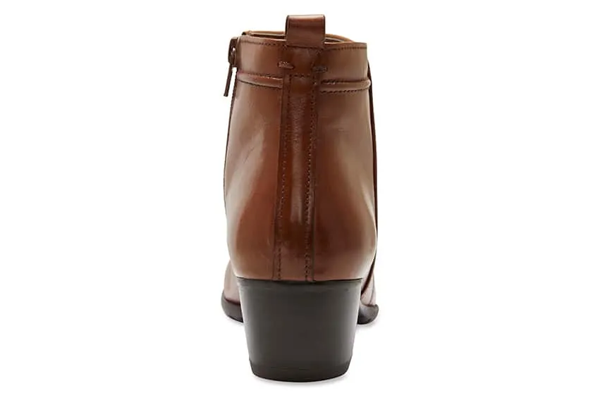 Boston Boot in Cognac Leather