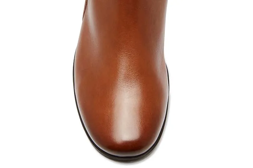 Boston Boot in Cognac Leather