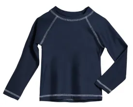 Boys UPF 50  Long Sleeve Rashguard | Navy Blue