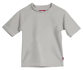 Boys UPF 50  Short Sleeve Rashguard | Medium Grey