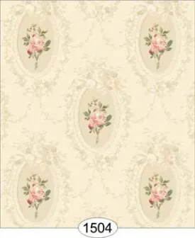 Camilla Floral Pink on Ivory