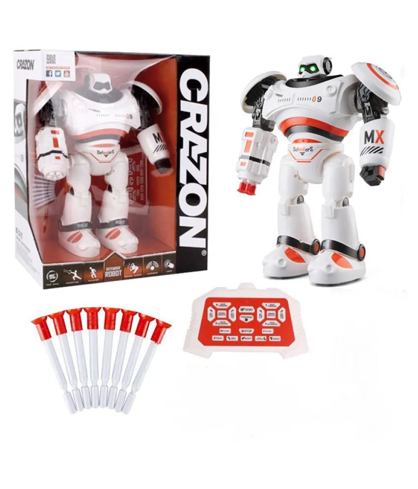 Crazon Remote Control Defender Robot Assorted Styles
