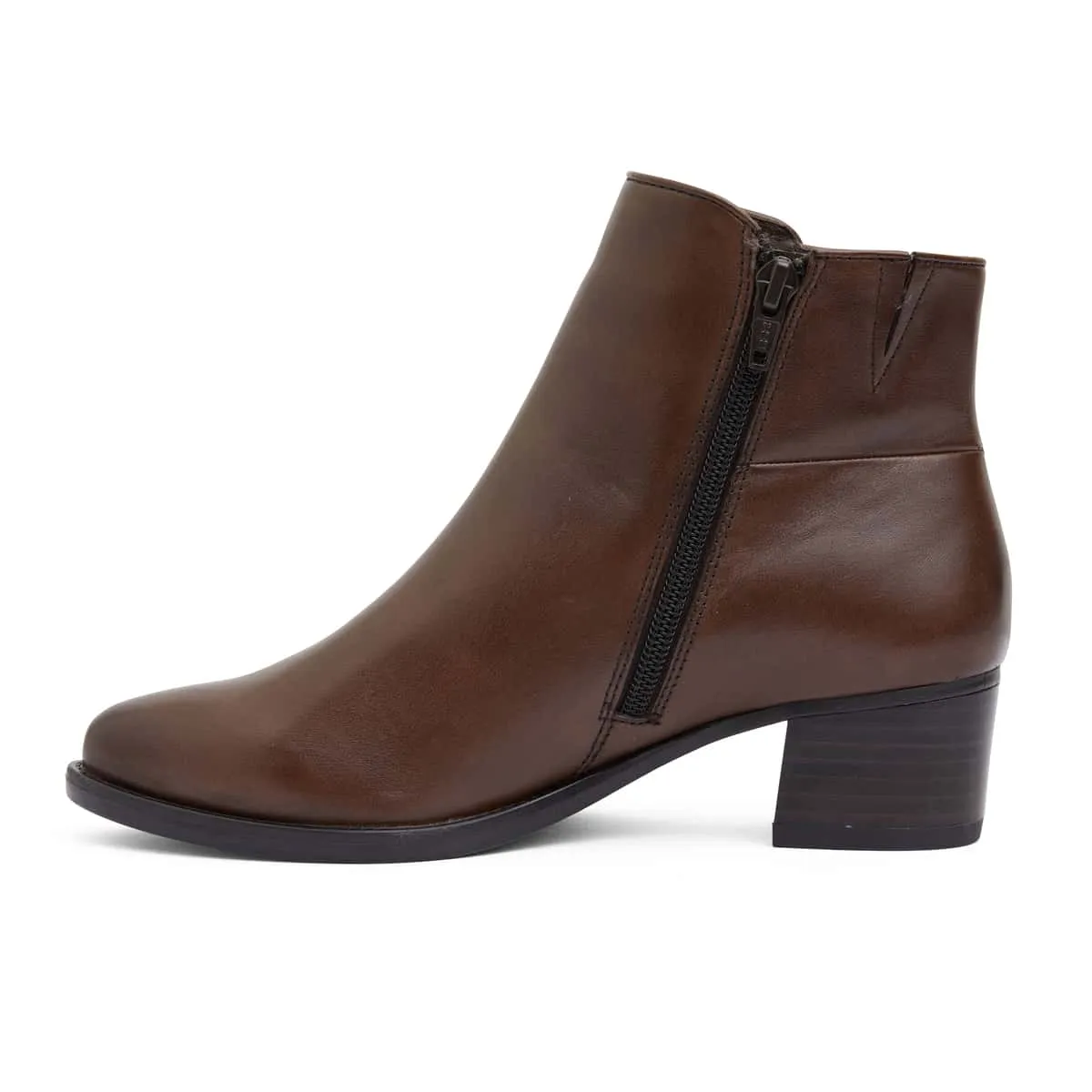 Dapper Boot in Brown Leather