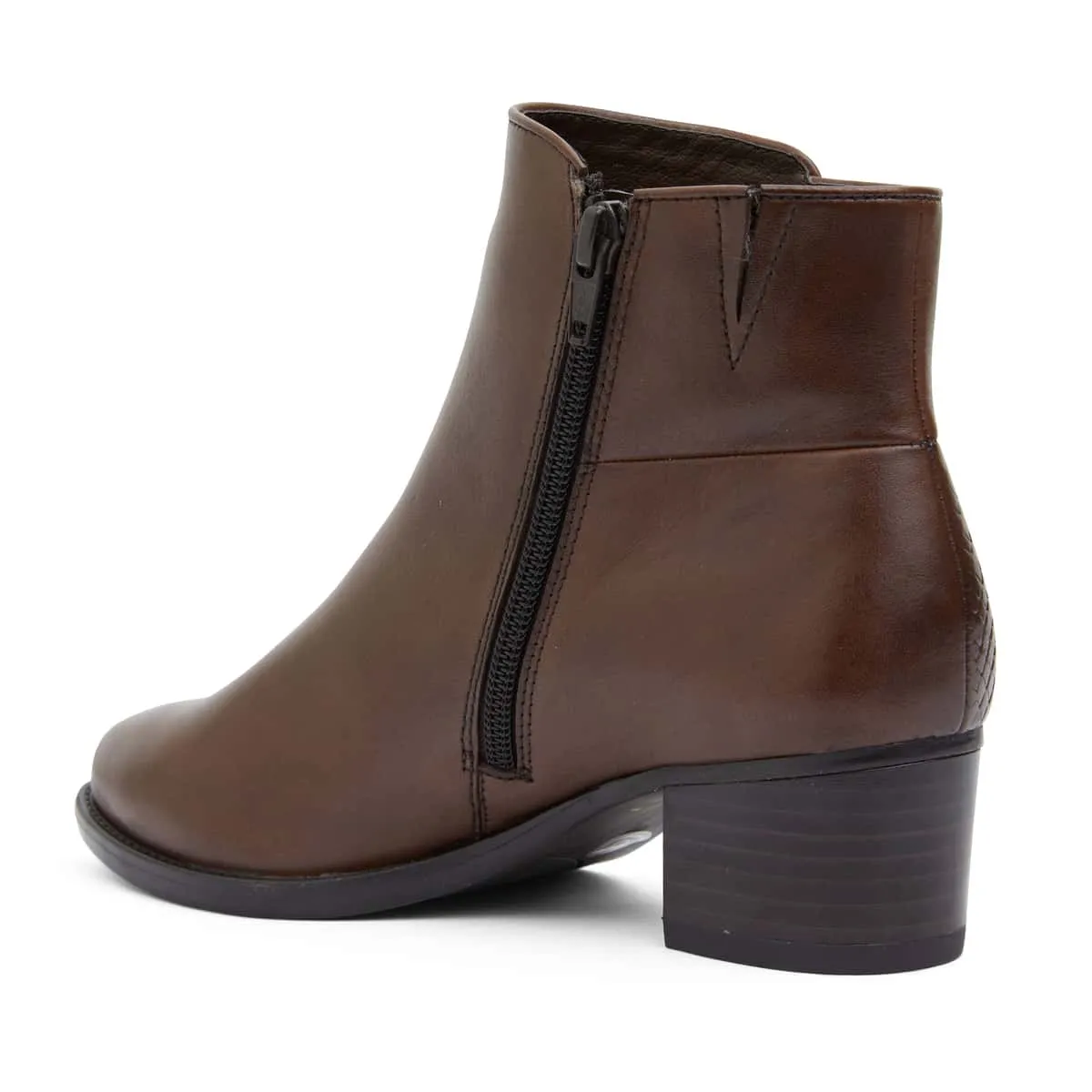 Dapper Boot in Brown Leather