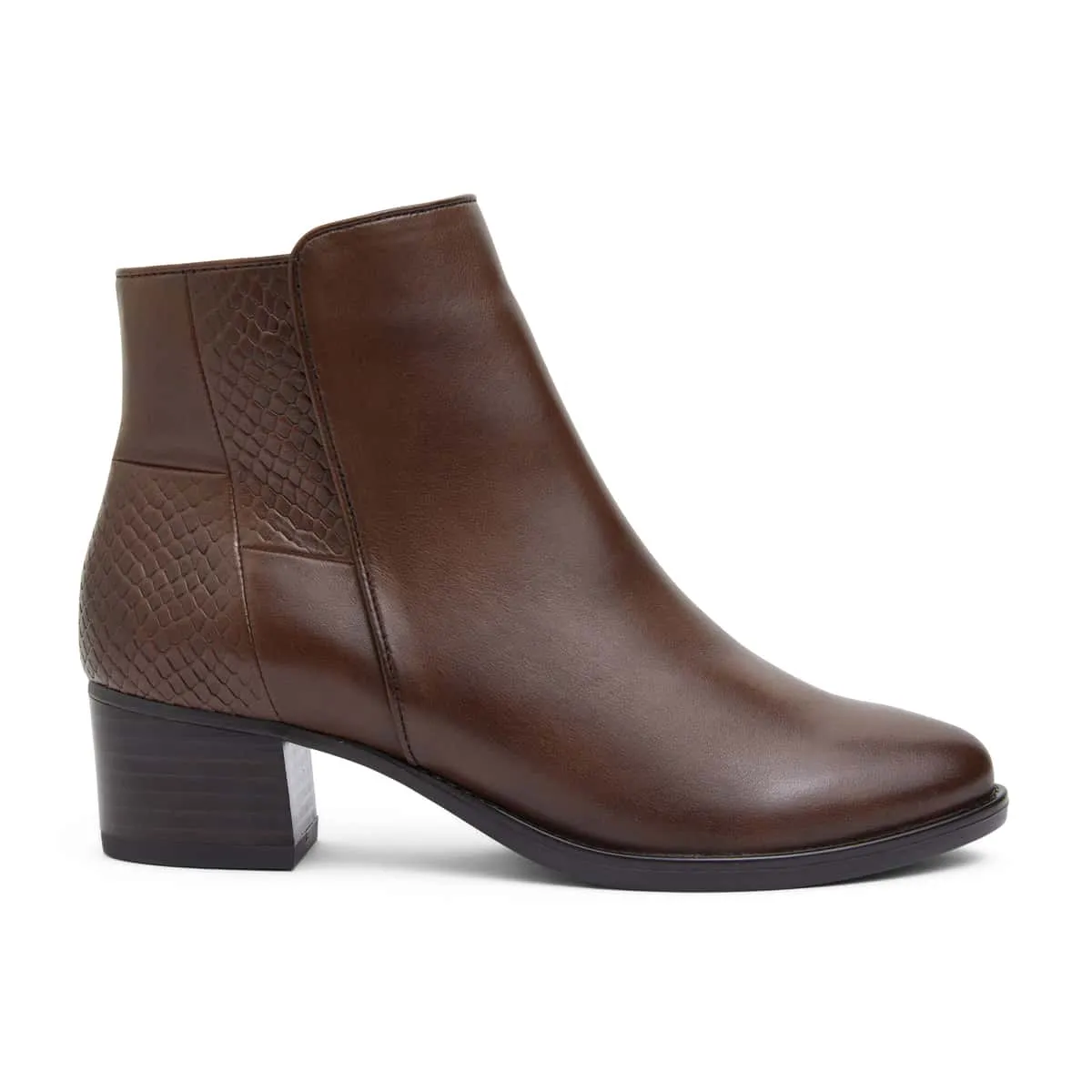 Dapper Boot in Brown Leather