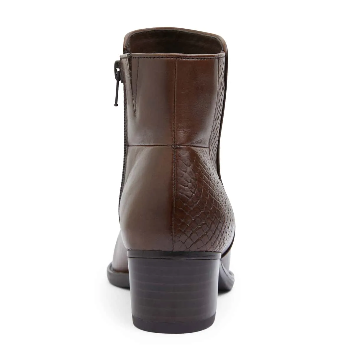 Dapper Boot in Brown Leather