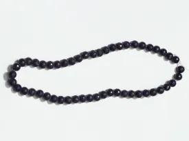 Dark Purple Circular Plastic Beads - 10 mm