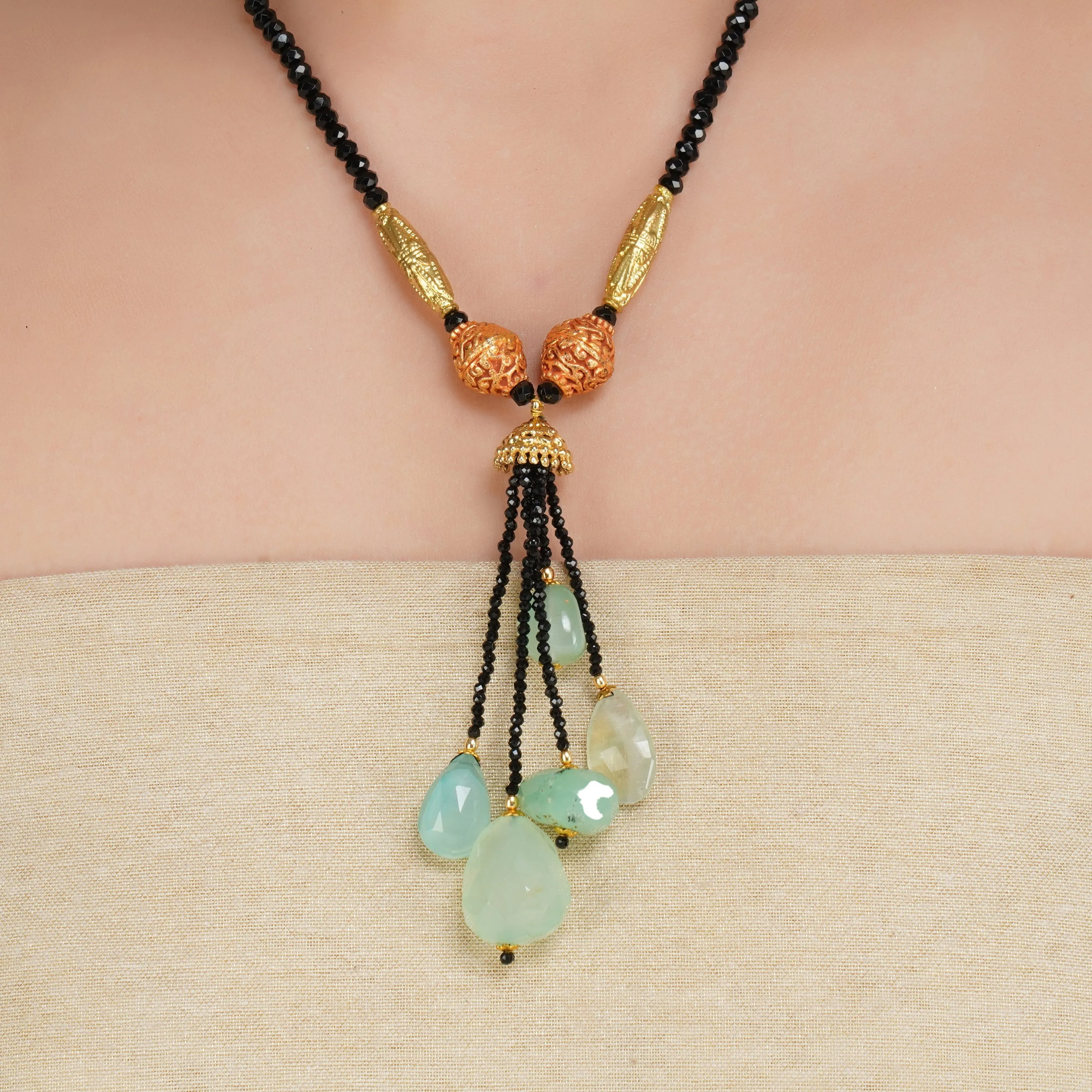 DOR BLACK NECKLACE