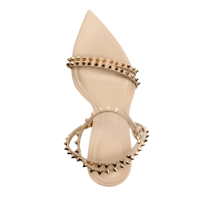 Double-Strap Rivet Shoes