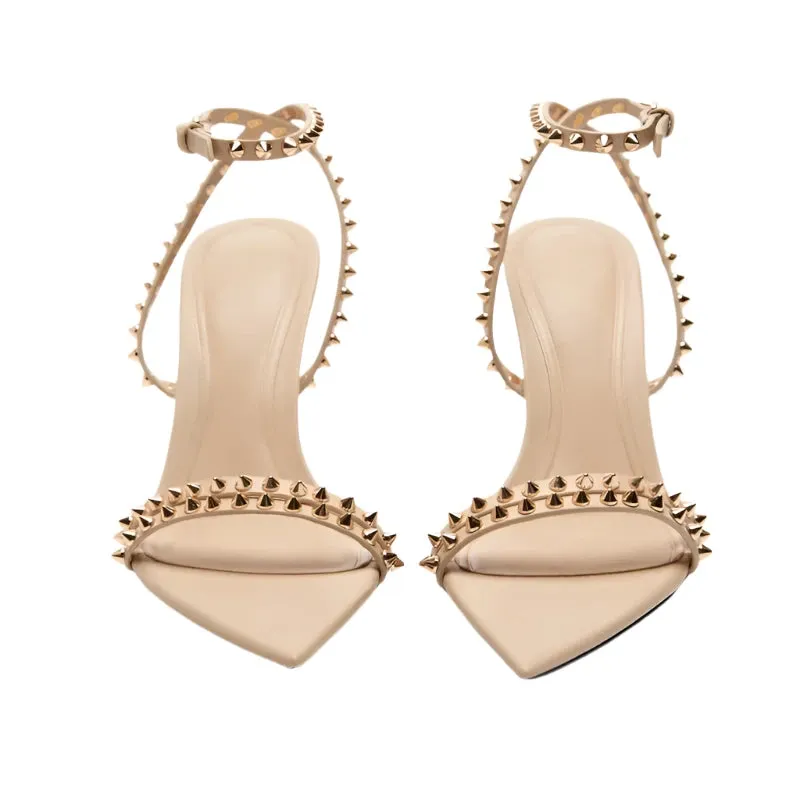 Double-Strap Rivet Shoes