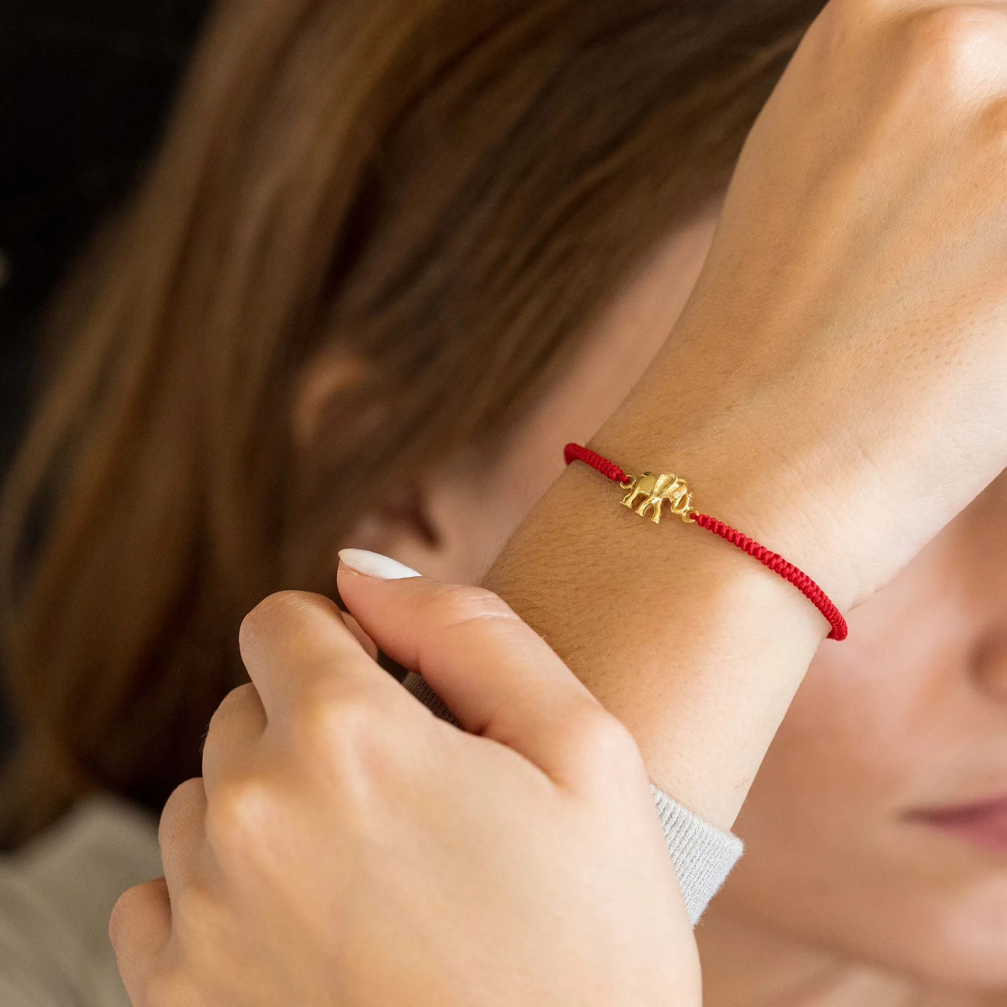 Elephant [RED] - 14K Rose Gold