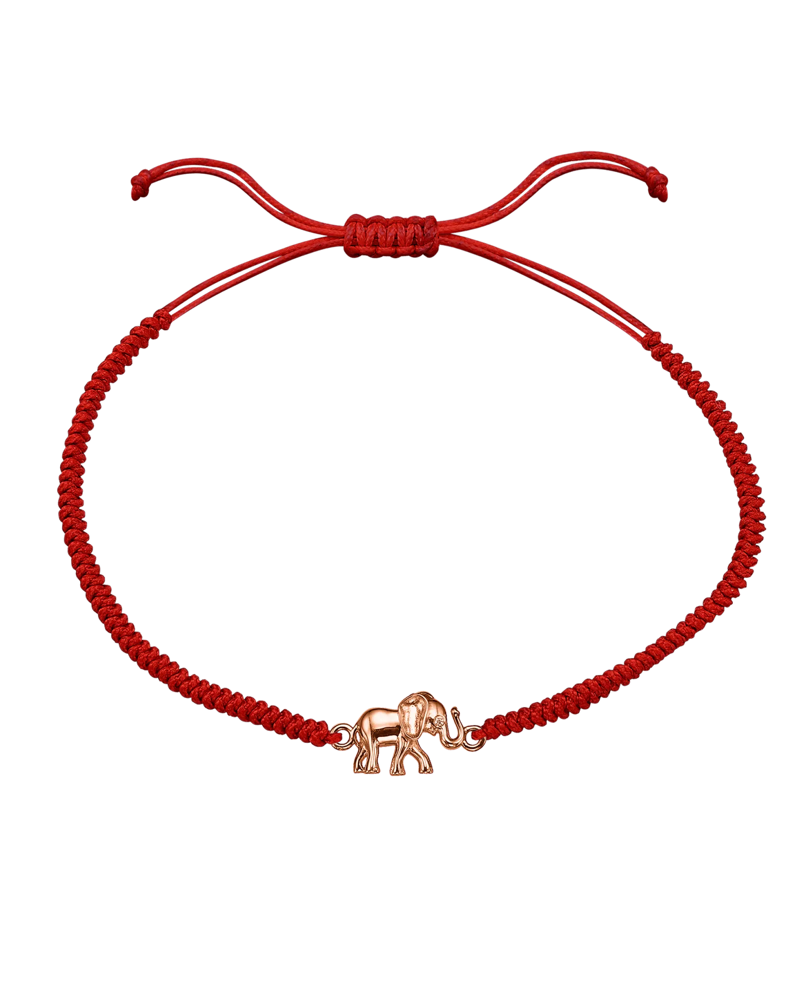 Elephant [RED] - 14K Rose Gold