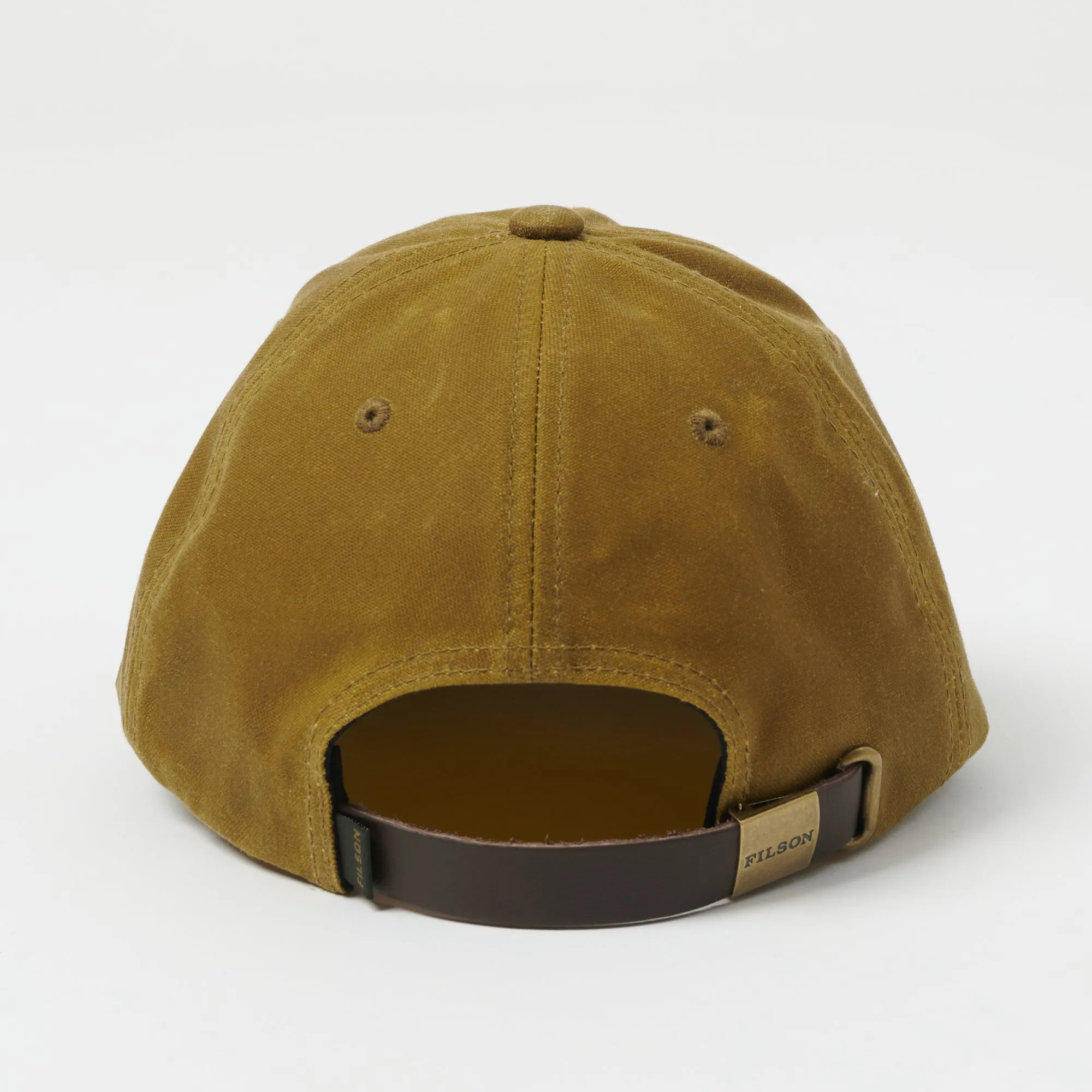 Filson Oil Tin Low-Profile Cap - Dark Tan