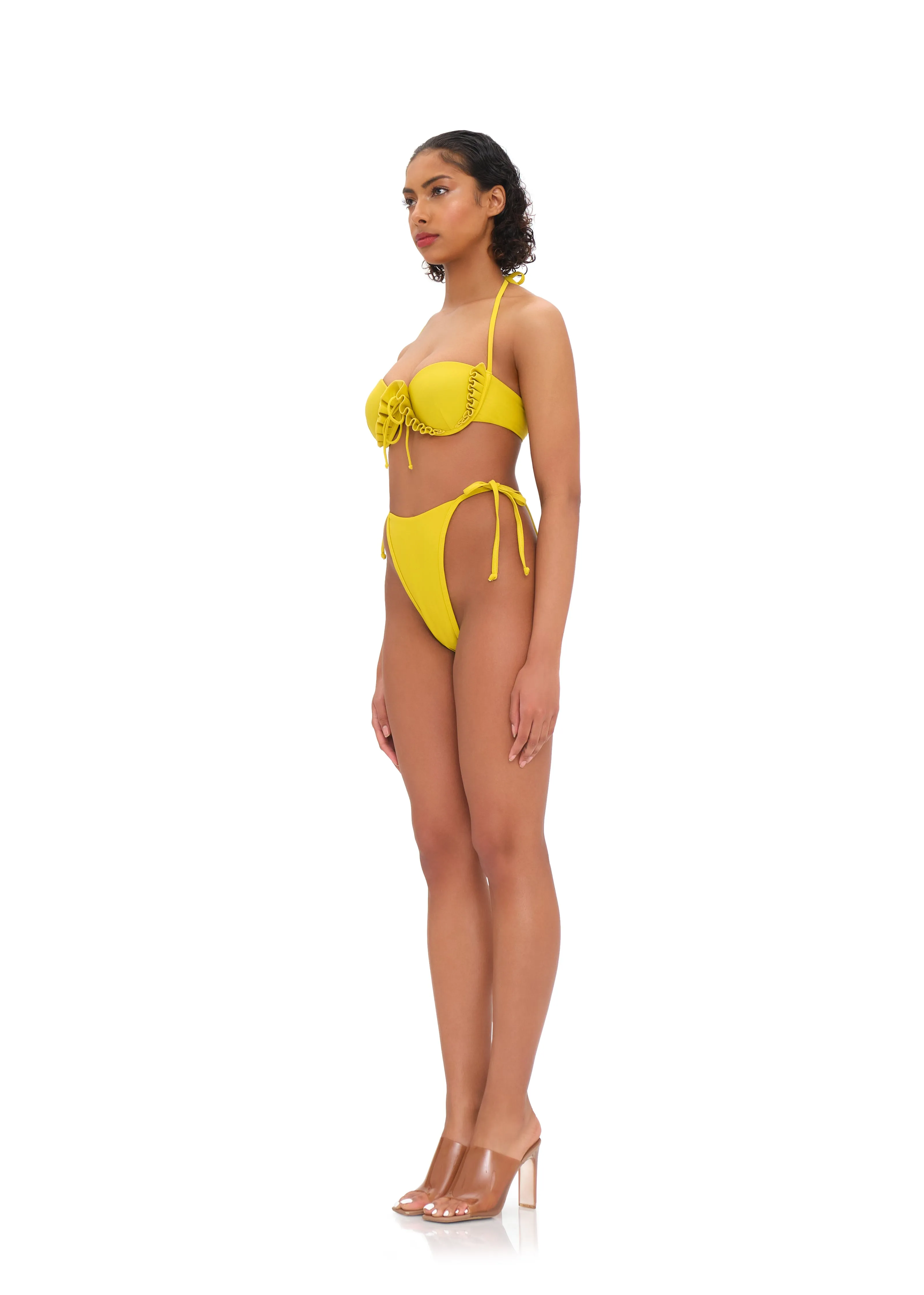 Fula Hire Rise Yellow Bikini