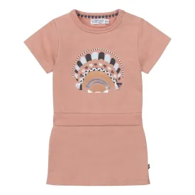 Girls Dress Old Pink | Dirkje