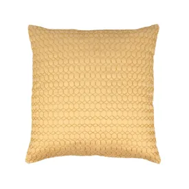 Golden Cushion Cover,  hand embroidered, Designer Cushion Cover