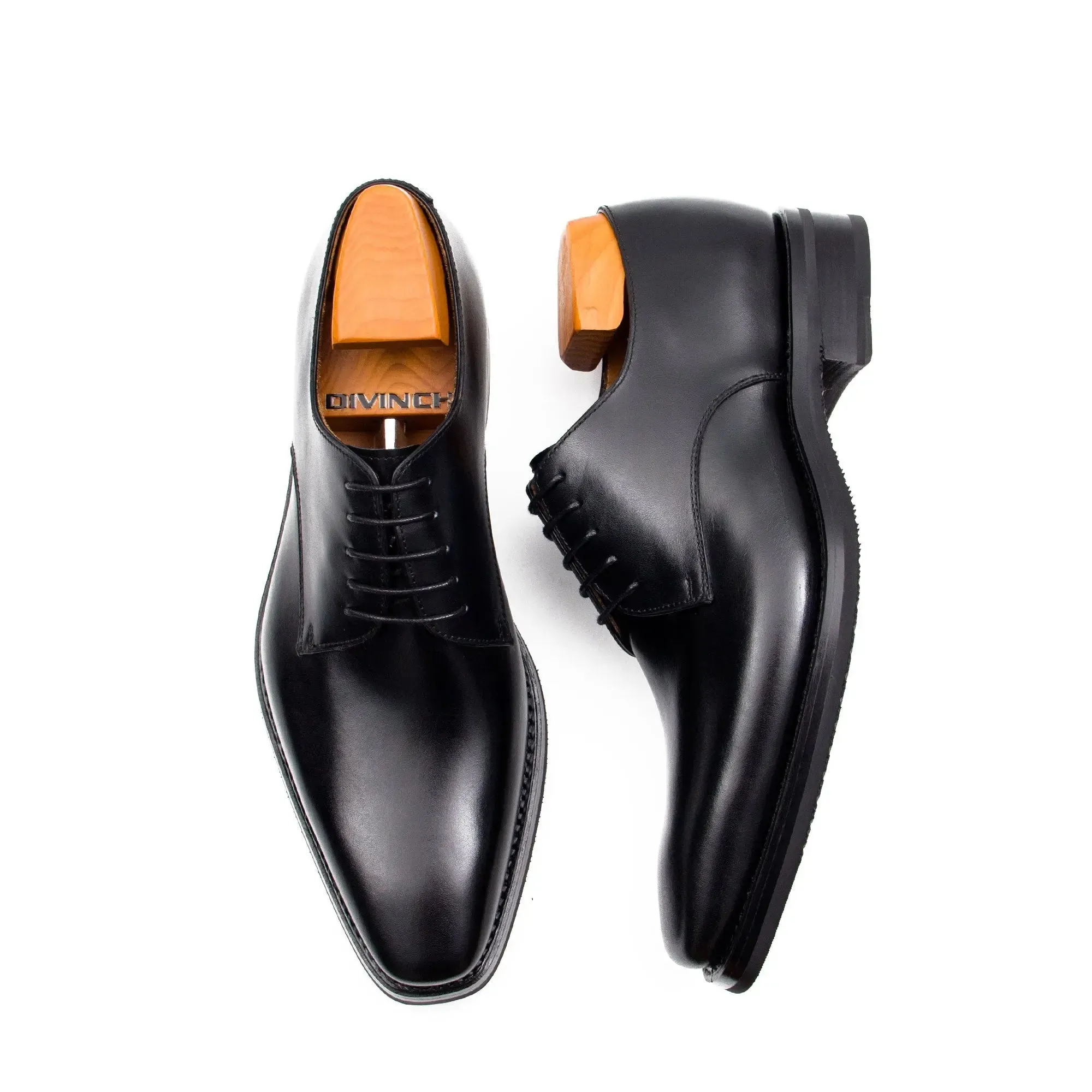 Goodyear Handmade Leather Derby Shoes