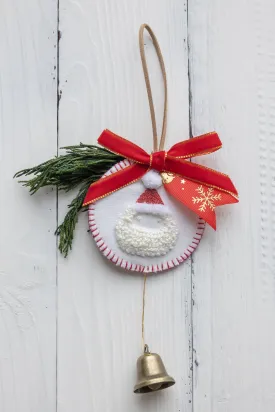 Handmade Christmas Ornament Series,Unique Holiday Decorations with Santa
