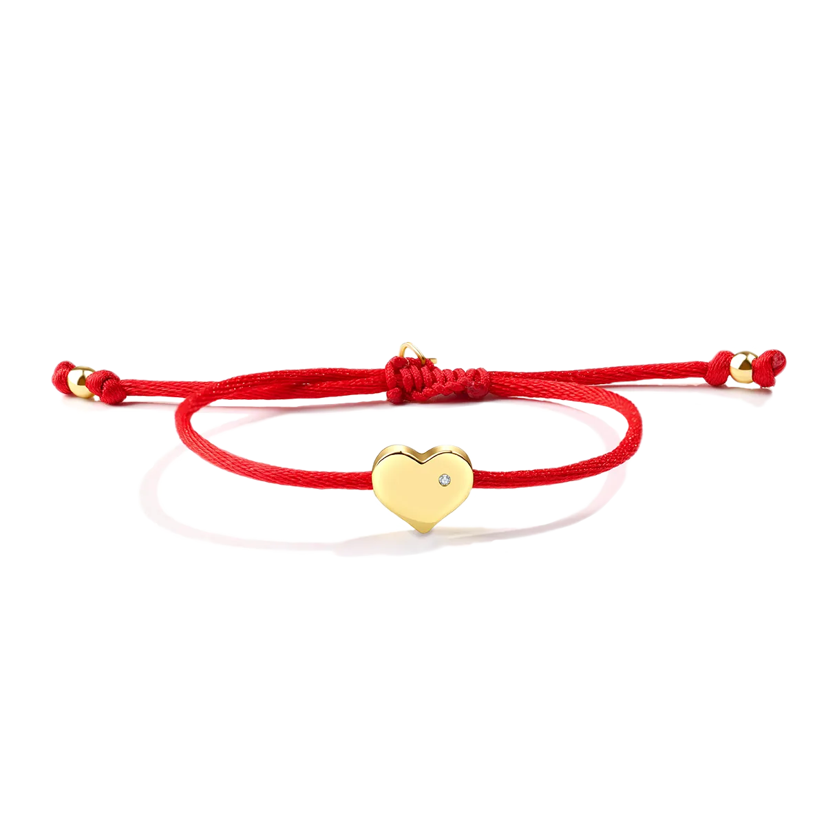 Heart String Adjustable Bracelet