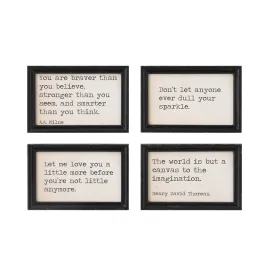 Inspirational Wood Wall Decor ~ 4 Styles